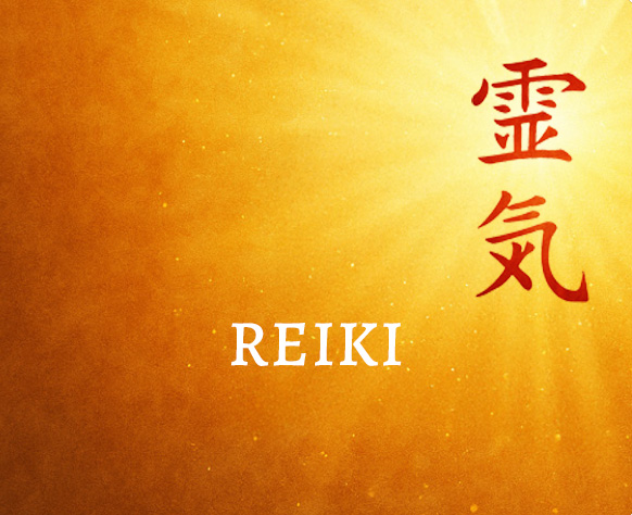 Das Bild zeigt eine Bildkachel zum Thema Reiki